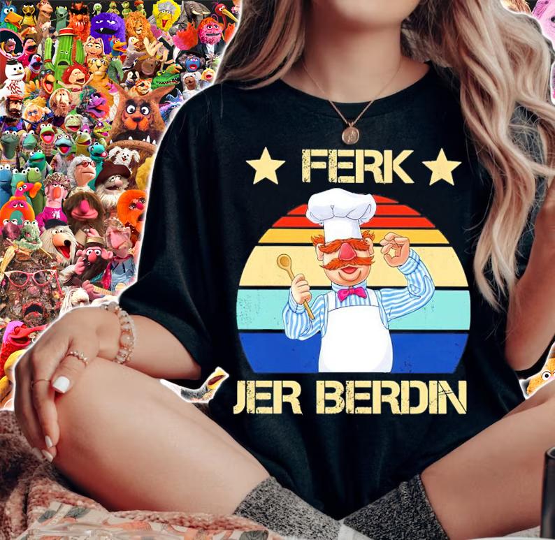 Top Ferk Jer Berdin Vintage Shirt t-shirt