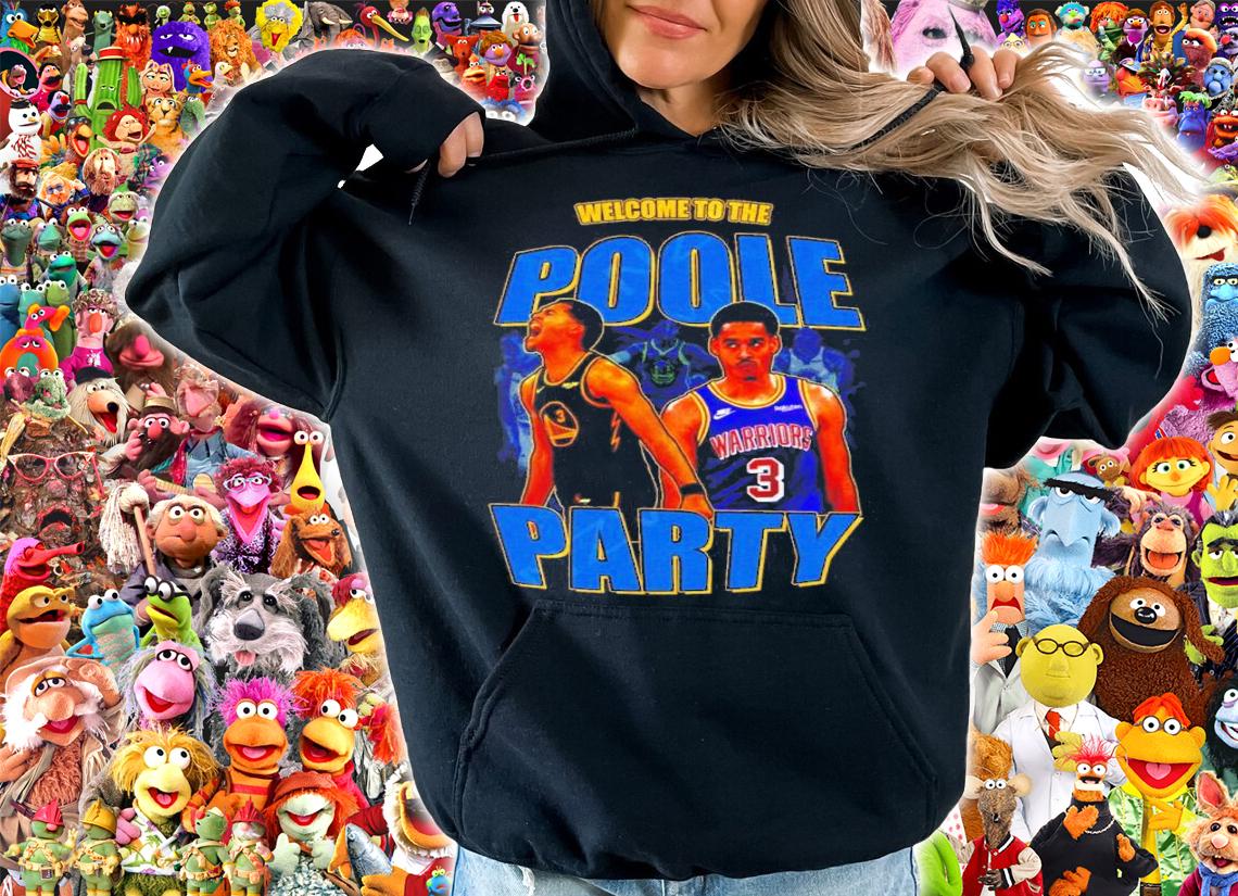Welcome To The Poole Party Golden State Warriors Jordan Poole Shirt t-shirt