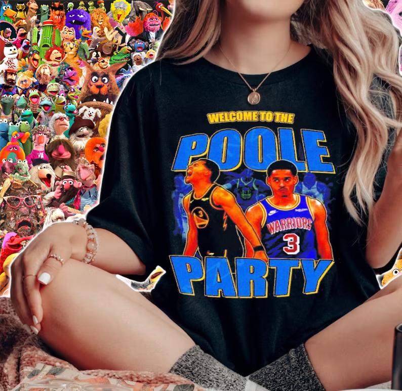 Welcome To The Poole Party Golden State Warriors Jordan Poole Shirt t-shirt