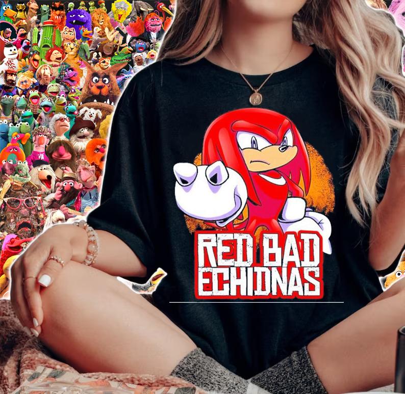 Knuckles The Echidna Knuck If You Buck Shirt t-shirt