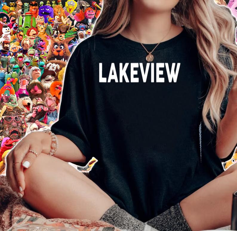 Shirt That Says Lakeview Simple City T-shirt t-shirt woman shirt