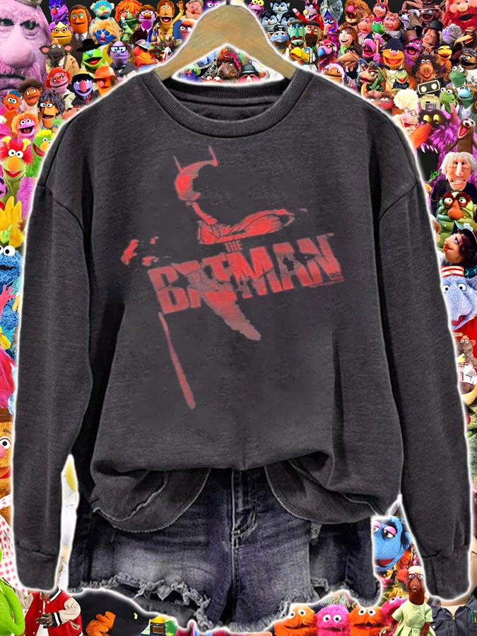 The Batman red silhouette logo T-shirt t-shirt