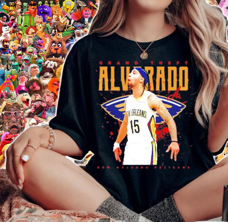 Jose Alvarado New Orleans Pelicans Basketball Shirt t-shirt
