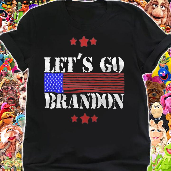 Let's Go Brandon Biden Chant American Flag T-Shirt t-shirt shirt