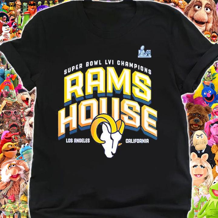 Los Angeles Rams Super Bowl LVI Rams House Champions Running Back Hometown Shirt t-shirt shirt