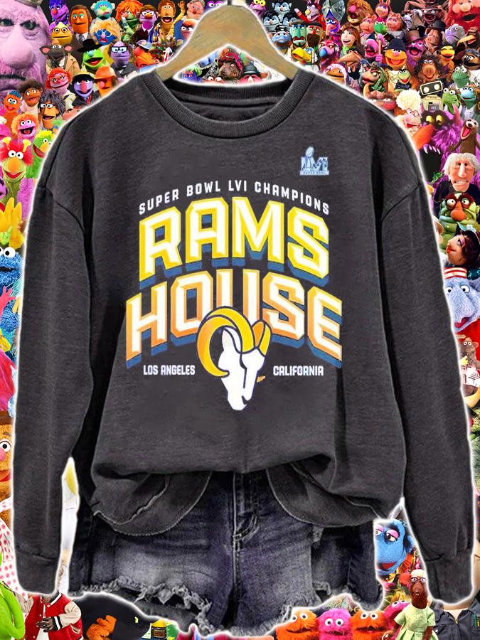 Los Angeles Rams Super Bowl LVI Rams House Champions Running Back Hometown Shirt t-shirt sweatshirt