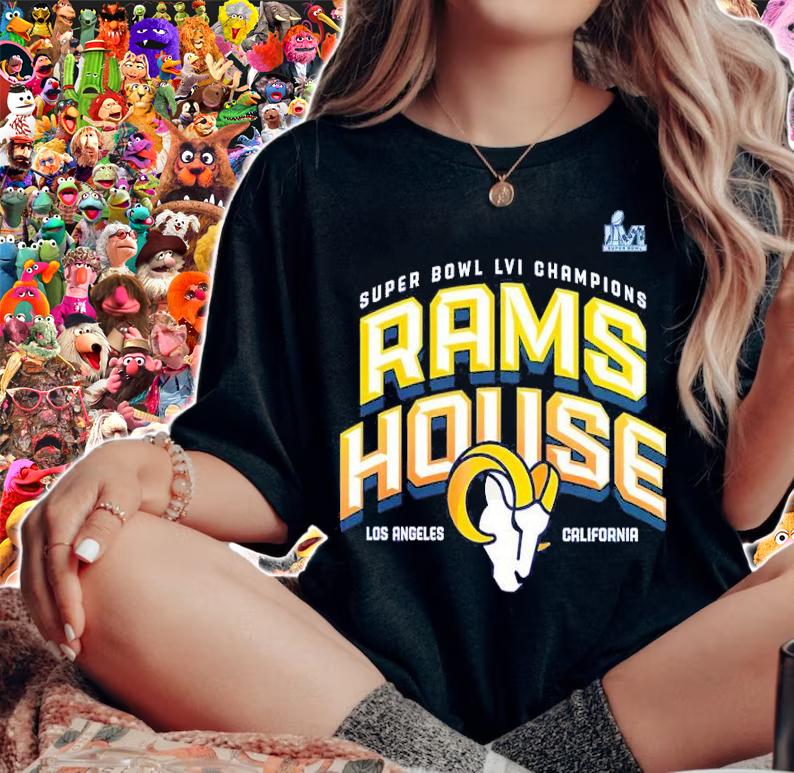 Los Angeles Rams Super Bowl LVI Rams House Champions Running Back Hometown Shirt t-shirt woman shirt