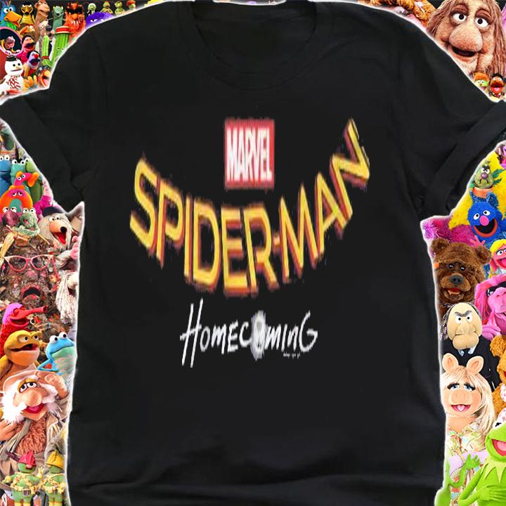 Marvel Spider-Man Homecoming Title Logo t-shirt
