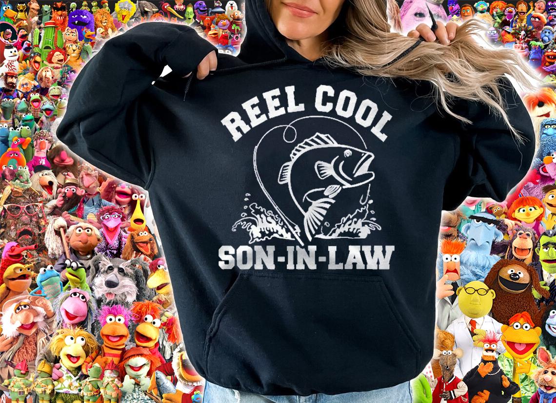 Mens Reel Cool Fishing Son In Law Shirt t-shirt hoodie