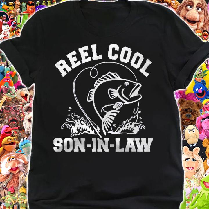 Mens Reel Cool Fishing Son In Law Shirt t-shirt shirt
