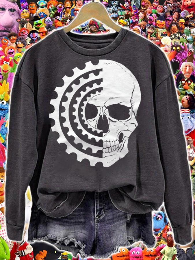 Mountain Biking Skull And Mtb Gear For Crazy Downhiller Shirt t-shirt