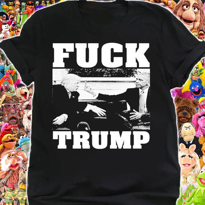 Obama Fuck Trump funny graphic shirt t-shirt shirt