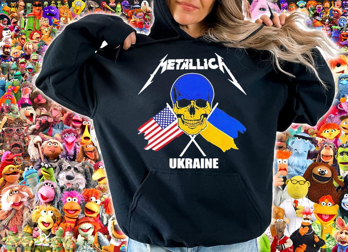 Skull Metallica Ukraine T-Shirt t-shirt hoodie