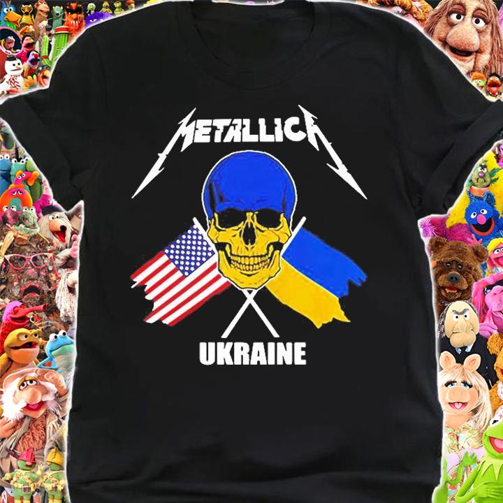 Skull Metallica Ukraine T-Shirt t-shirt shirt