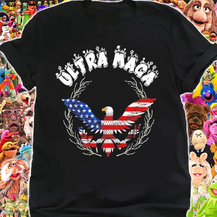Ultra MAGA Eagle 2022 Great Maga King USA Flag Shirt t-shirt