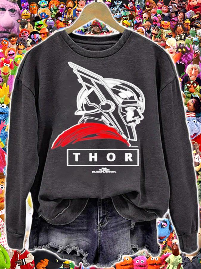 Marvel Thor Ragnarok God Of Tonal Street View Shirt t-shirt sweatshirt