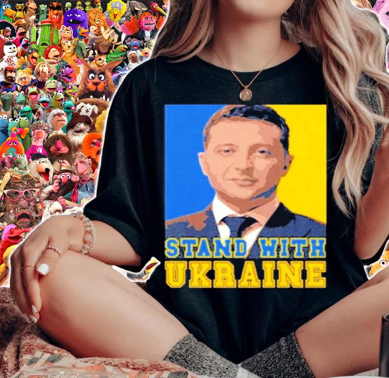 Official Volodymyr Zelensky Stand With Ukraine Shirt t-shirt