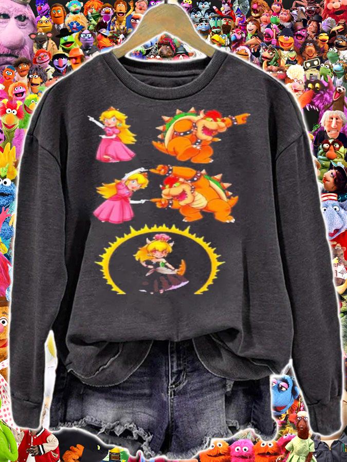 Super Mario Parody Bowsette Fusion Shirt t-shirt