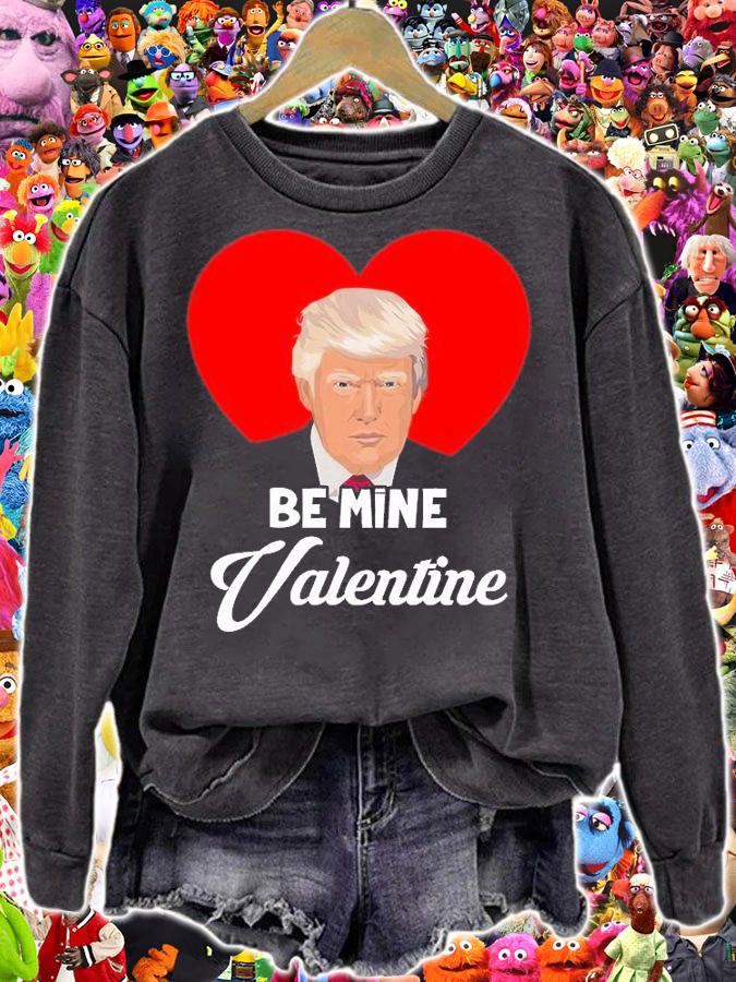 Trump Valentine Shirt, Be Mine Valentine Trump T Shirt, Valentine 2022 TShirt T-Shirt t-shirt sweatshirt