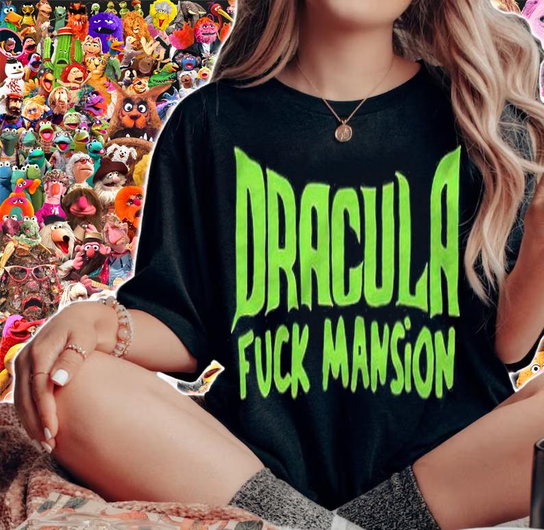 Dracula fuck mansion T-shirt t-shirt
