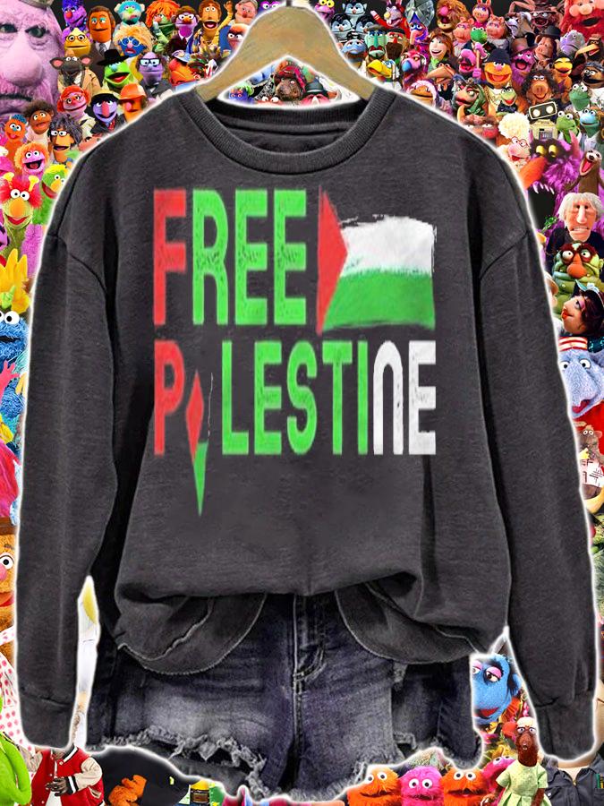 Free Palestine Flag Arabic Free Gaza Palestinian Flag Pullover Shirt t-shirt sweatshirt