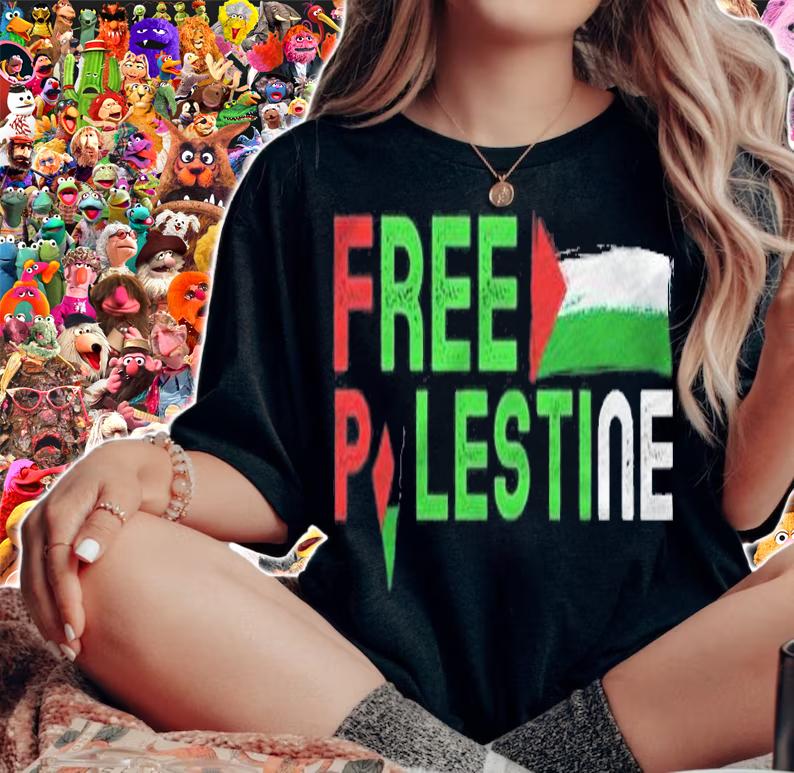 Free Palestine Flag Arabic Free Gaza Palestinian Flag Pullover Shirt t-shirt woman shirt