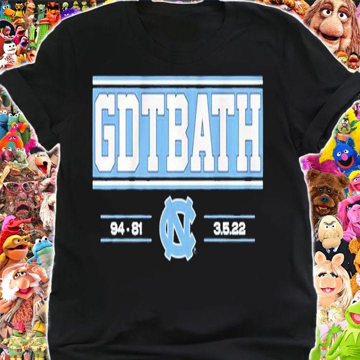North Carolina Basketball GDTBATH 94-81 Shirt t-shirt shirt