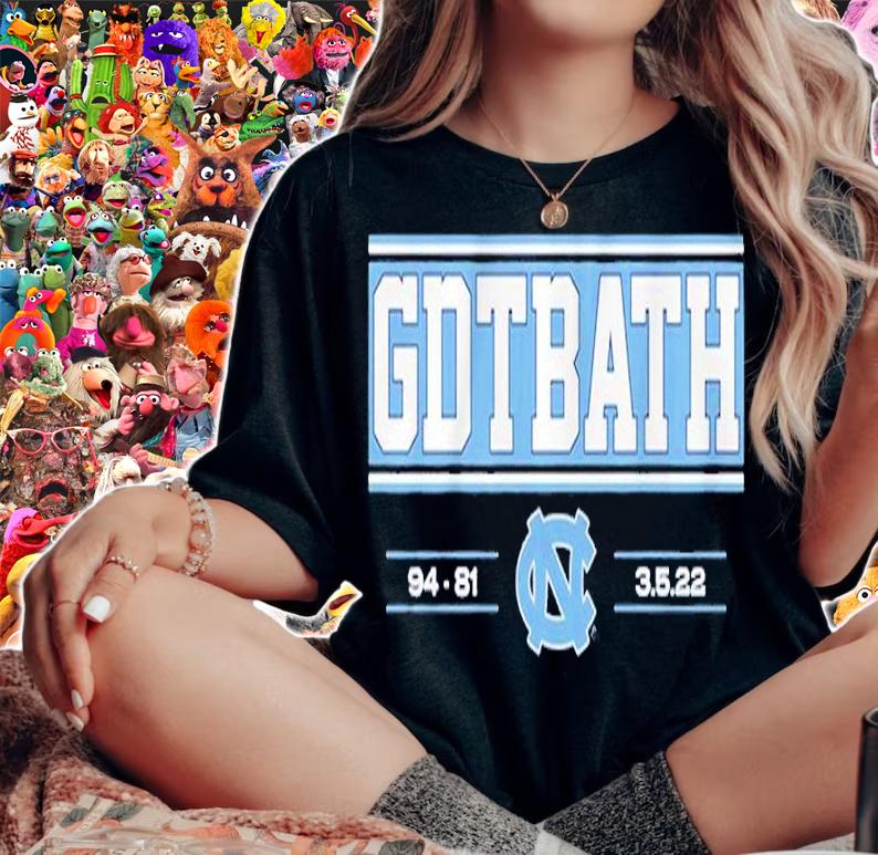 North Carolina Basketball GDTBATH 94-81 Shirt t-shirt woman shirt