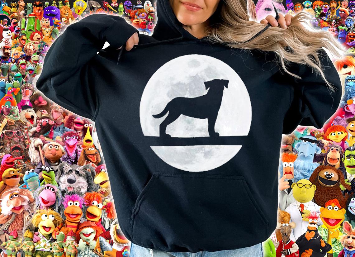 Rottweiler Dog Night Moon Rottweiler Lover T-Shirt t-shirt