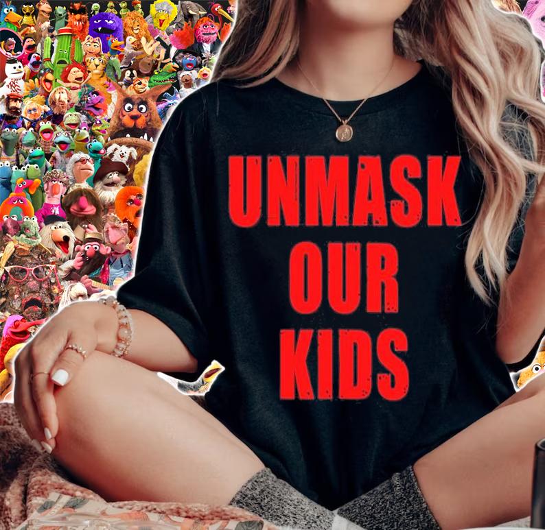 Unmask Our Kids Anti Mask Mandate Medical Freedom T-Shirt t-shirt woman shirt