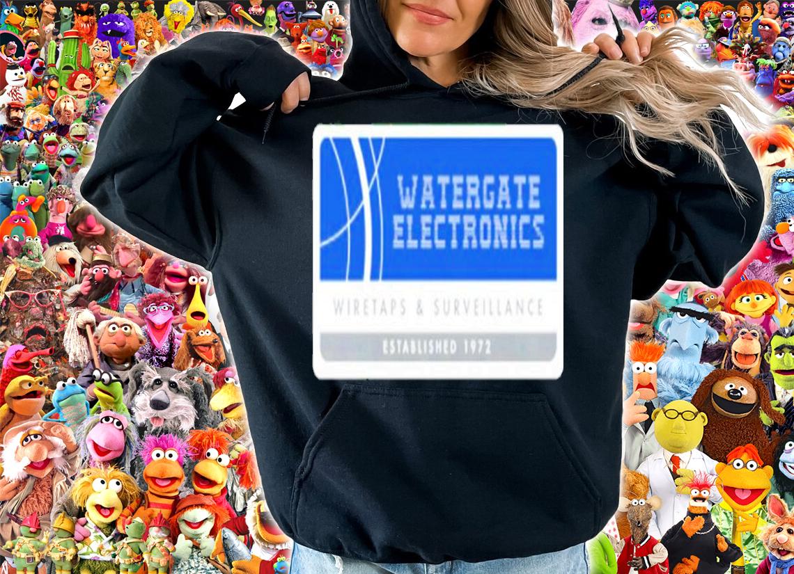 Watergate Electronics Wiretaps & Surveillance T-Shirt t-shirt hoodie