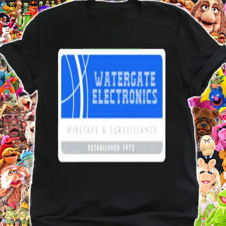 Watergate Electronics Wiretaps & Surveillance T-Shirt t-shirt shirt