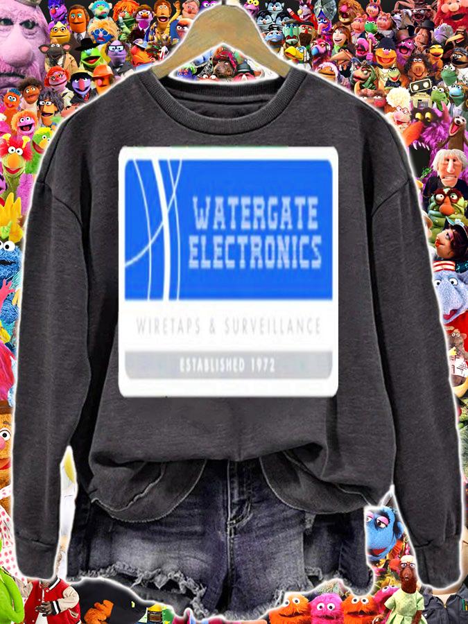 Watergate Electronics Wiretaps & Surveillance T-Shirt t-shirt sweatshirt