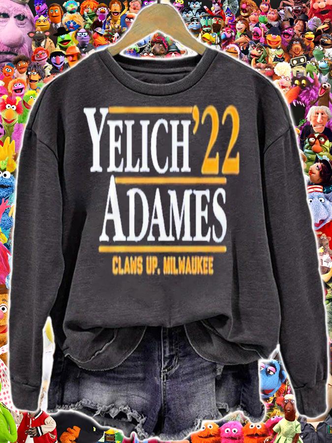 Yelich Adames '22 Claws Up Milwaukee Shirt t-shirt sweatshirt