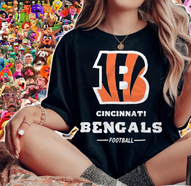 Cincinnati Bengals football logo 2022 T-shirt woman shirt