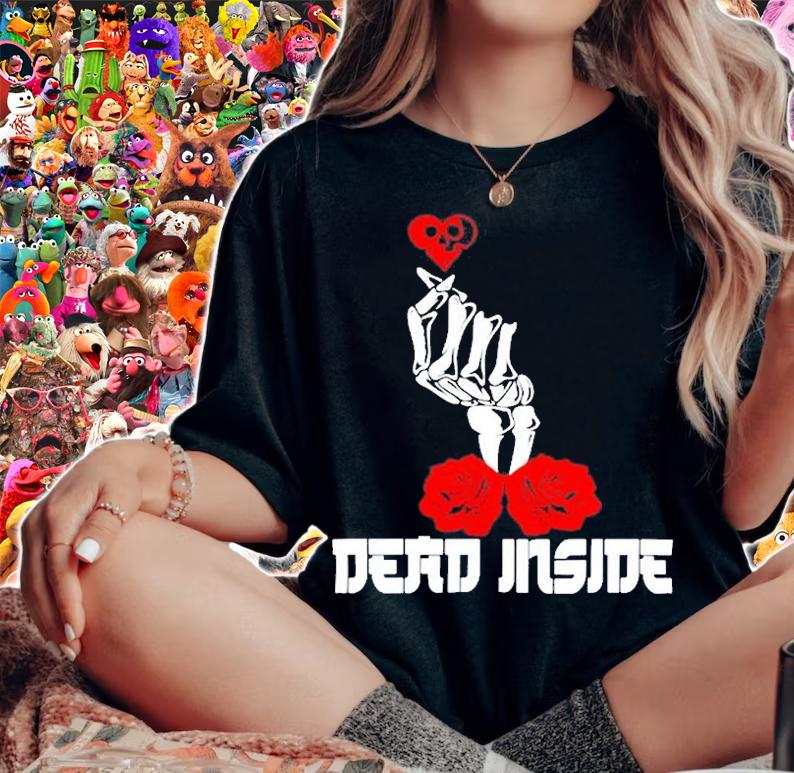 Dead Inside Anime Fan Anti Valentines Day 2022 Korean E Boy T-Shirt
