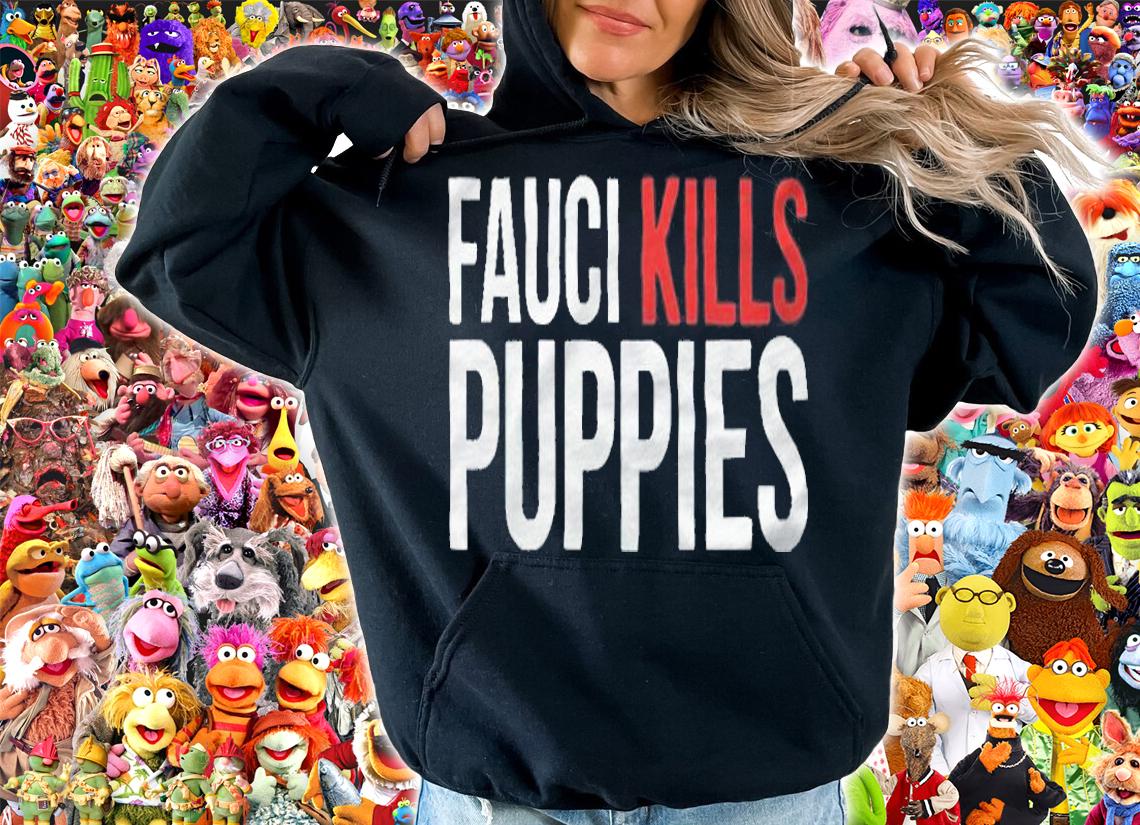Fauci kills puppies T-shirt