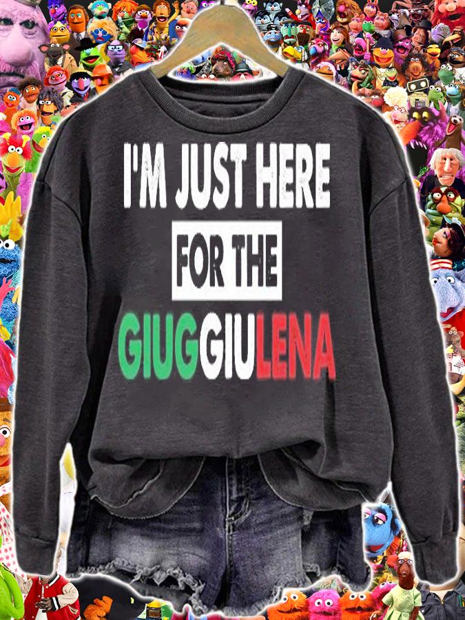 I'm Just Here For The Giuggiulena Funny Italian Food T-Shirt