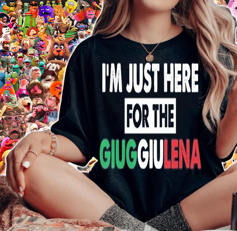 I'm Just Here For The Giuggiulena Funny Italian Food T-Shirt