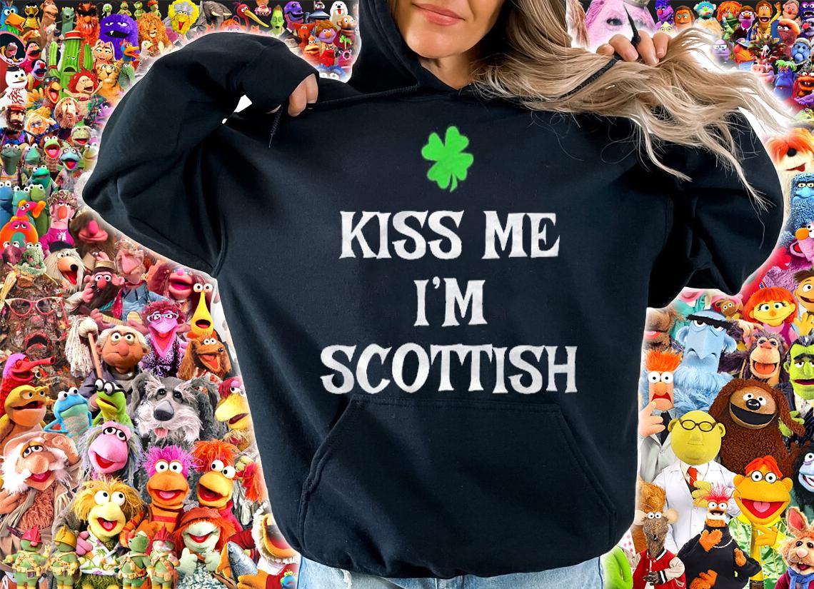 Kiss Me Im Scottish St Patricks Day Irish Scotland Shirt hoodie