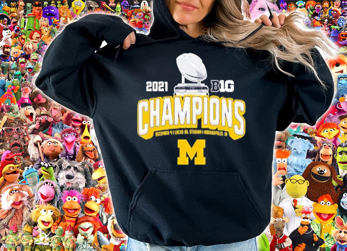 Michigan Big Ten 2021 East Division Champions T-Shirt hoodie