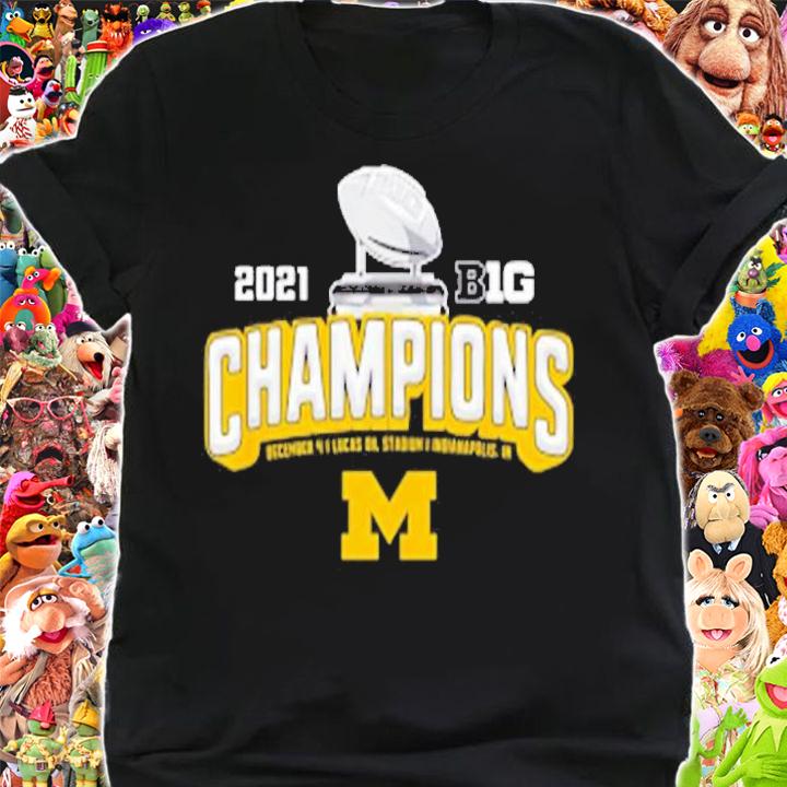 Michigan Big Ten 2021 East Division Champions T-Shirt shirt