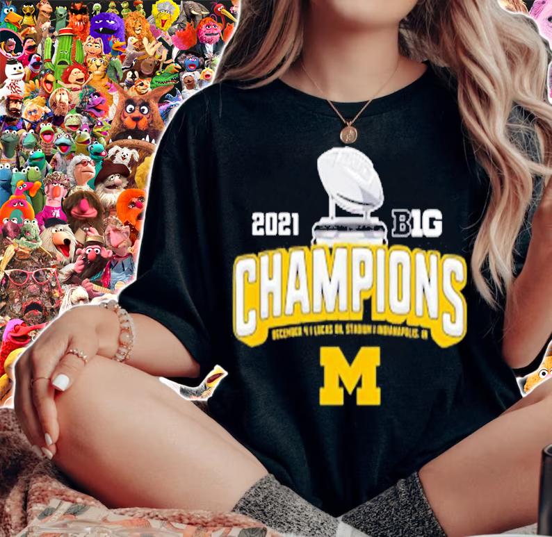 Michigan Big Ten 2021 East Division Champions T-Shirt woman shirt