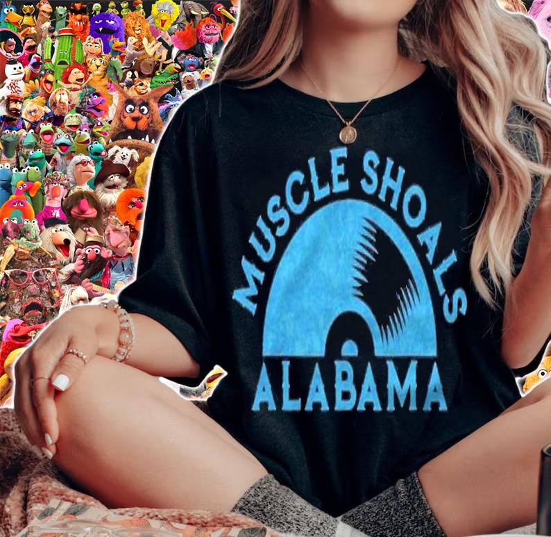 Muscle Shoals Alabama Music City Recording Studio Capital Shirt woman shirt