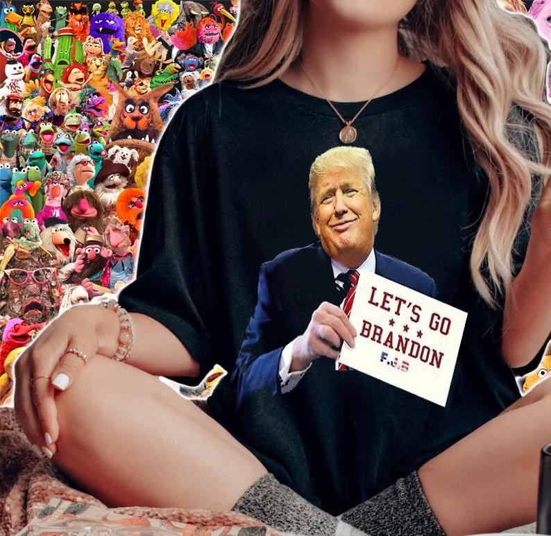 New Let's Go Brandon Trump Funny Sarcastic Biden T-Shirt woman shirt