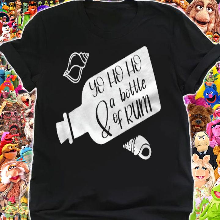 Yo ho ho & a bottle of rum pirate shirt shirt