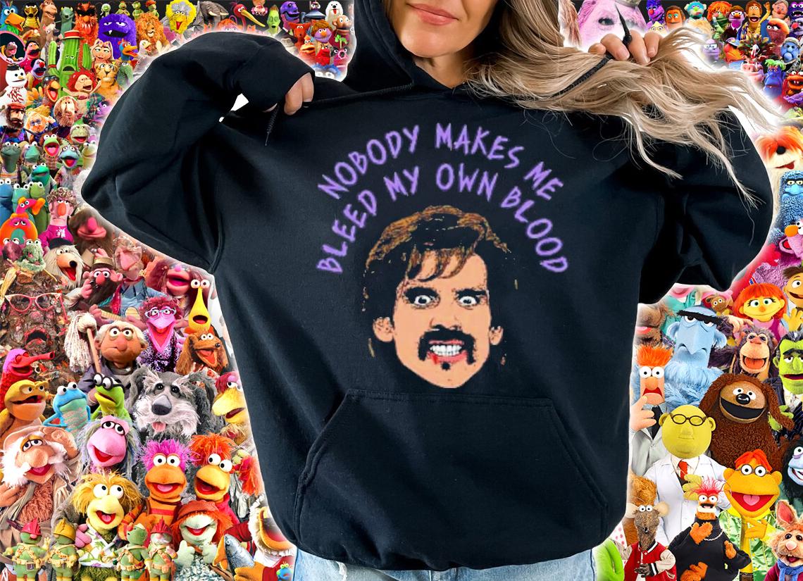 Dodgeball Nobody Makes Me Bleed My Own Blood Shirt hoodie