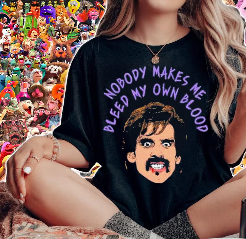 Dodgeball Nobody Makes Me Bleed My Own Blood Shirt woman shirt