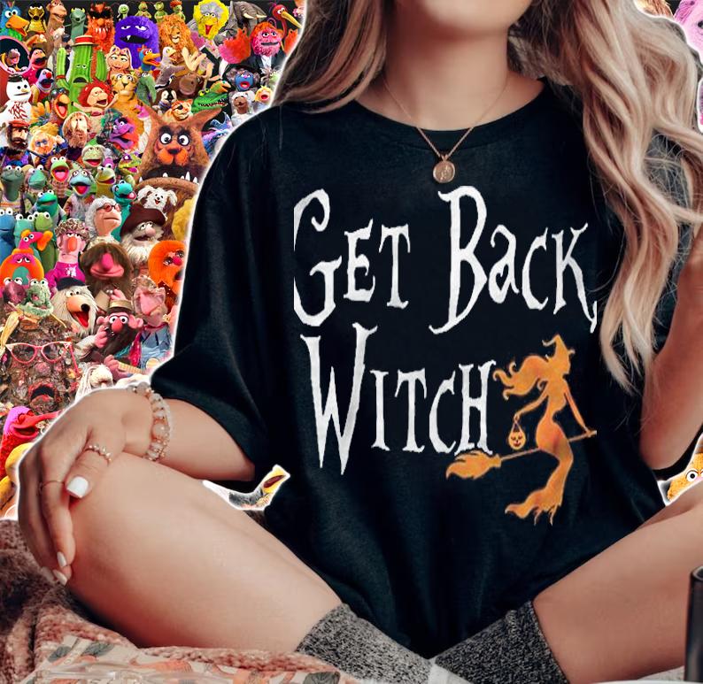 Get Back Witch Halloween Shirt woman shirt