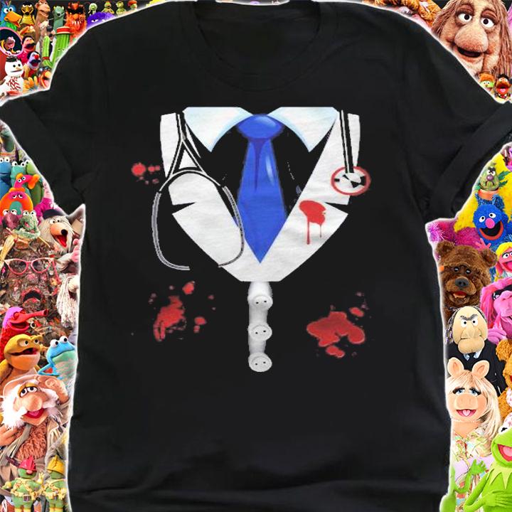 Halloween Doctor Lab Coat Costume Man Woman shirt
